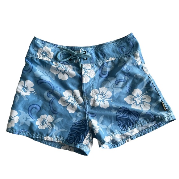 🌊Blue Palmwave swim shorts 🌊 - Picture 2 of 5
